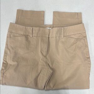 NWT New York & Company NY&C 12 tan Capri